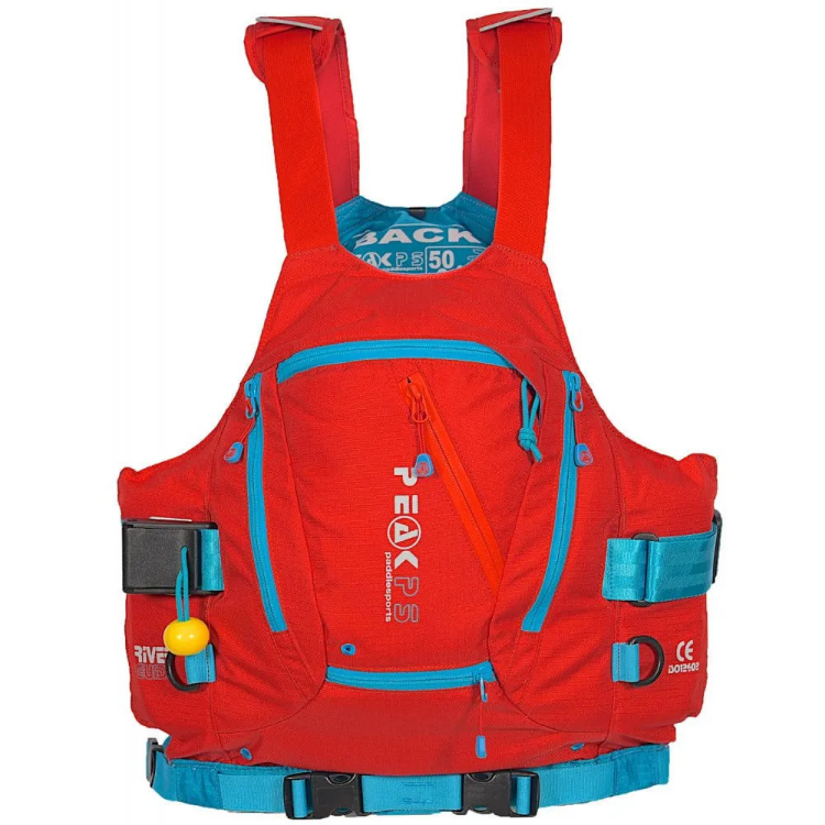Peak PS River Guide PFD - Red / Blue  