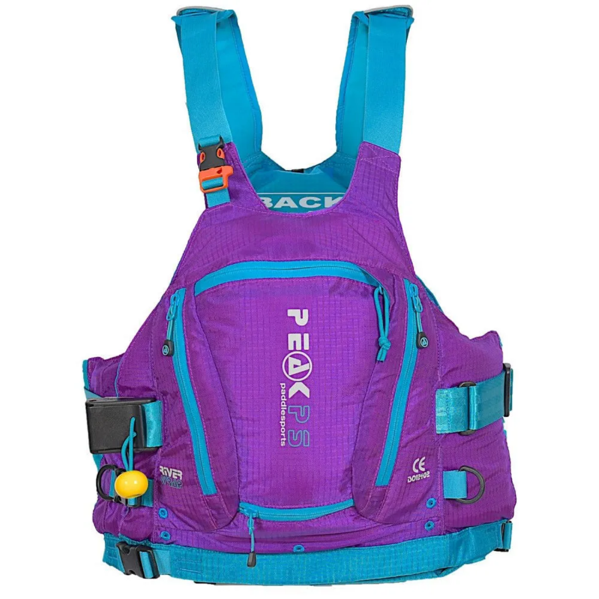 Peak PS River Wrap Women's PFD - Purple / Blue 