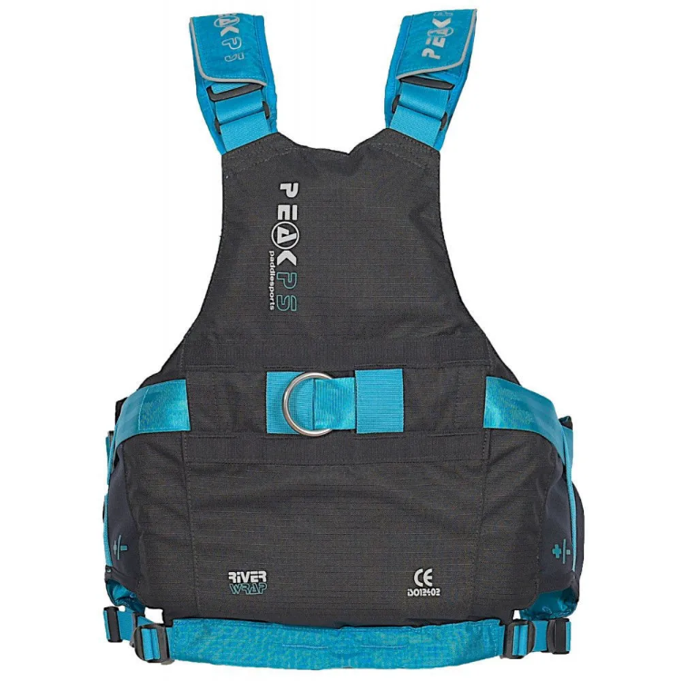 Peak PS River Wrap Women's PFD - Black / Blue 