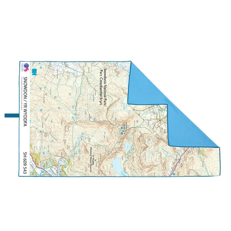 Ordnance Survey Microfibre Map Towel