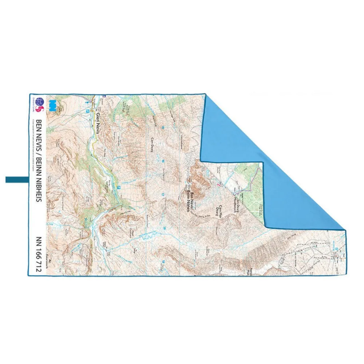 Ordnance Survey Microfibre Map Towel