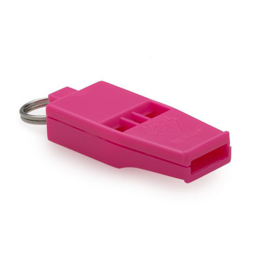 Acme Tornado Slimline Pocket Whistle in Day Glow Pink