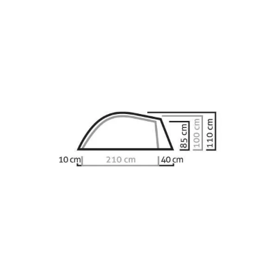 Salewa LiteTrek II Tent - dimensions