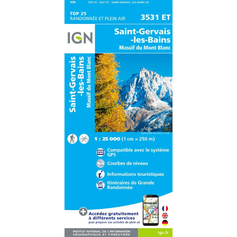 France IGN Rue Bleue and TOP 25