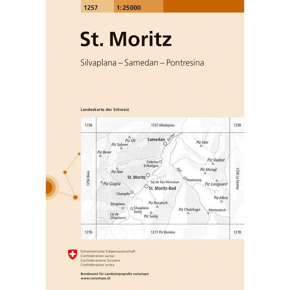 Swisstopo Swiss National Map 1:25 000