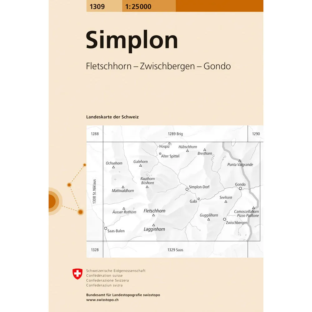 Swisstopo Swiss National Map 1:25 000