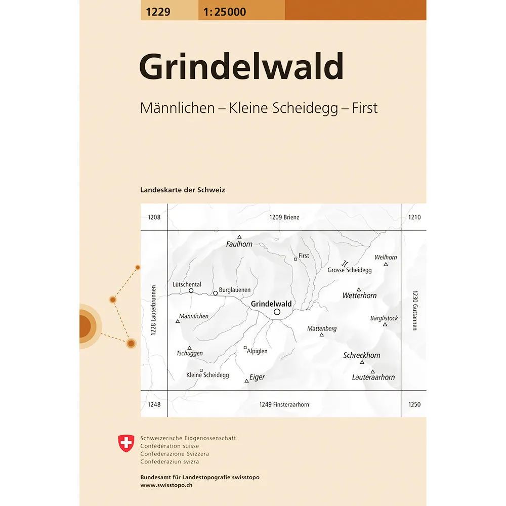 Swisstopo Swiss National Map 1:25 000
