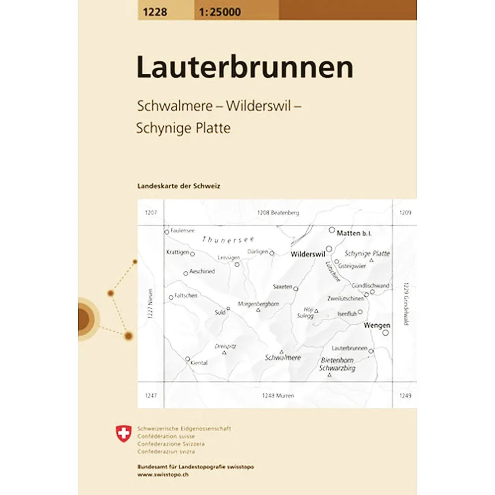 Swisstopo Swiss National Map 1:25 000