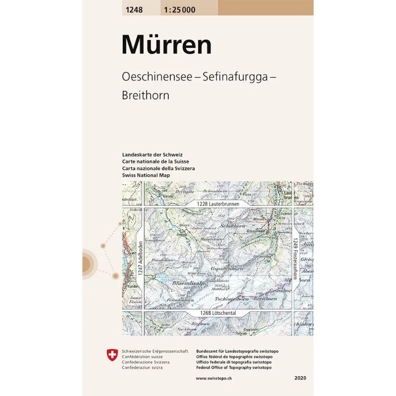 Swisstopo Swiss National Map 1:25 000