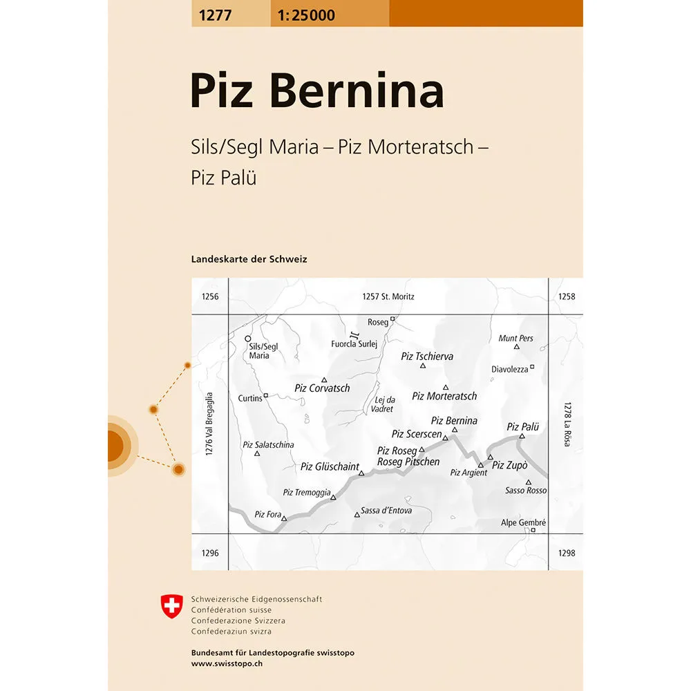Swisstopo Swiss National Map 1:25 000