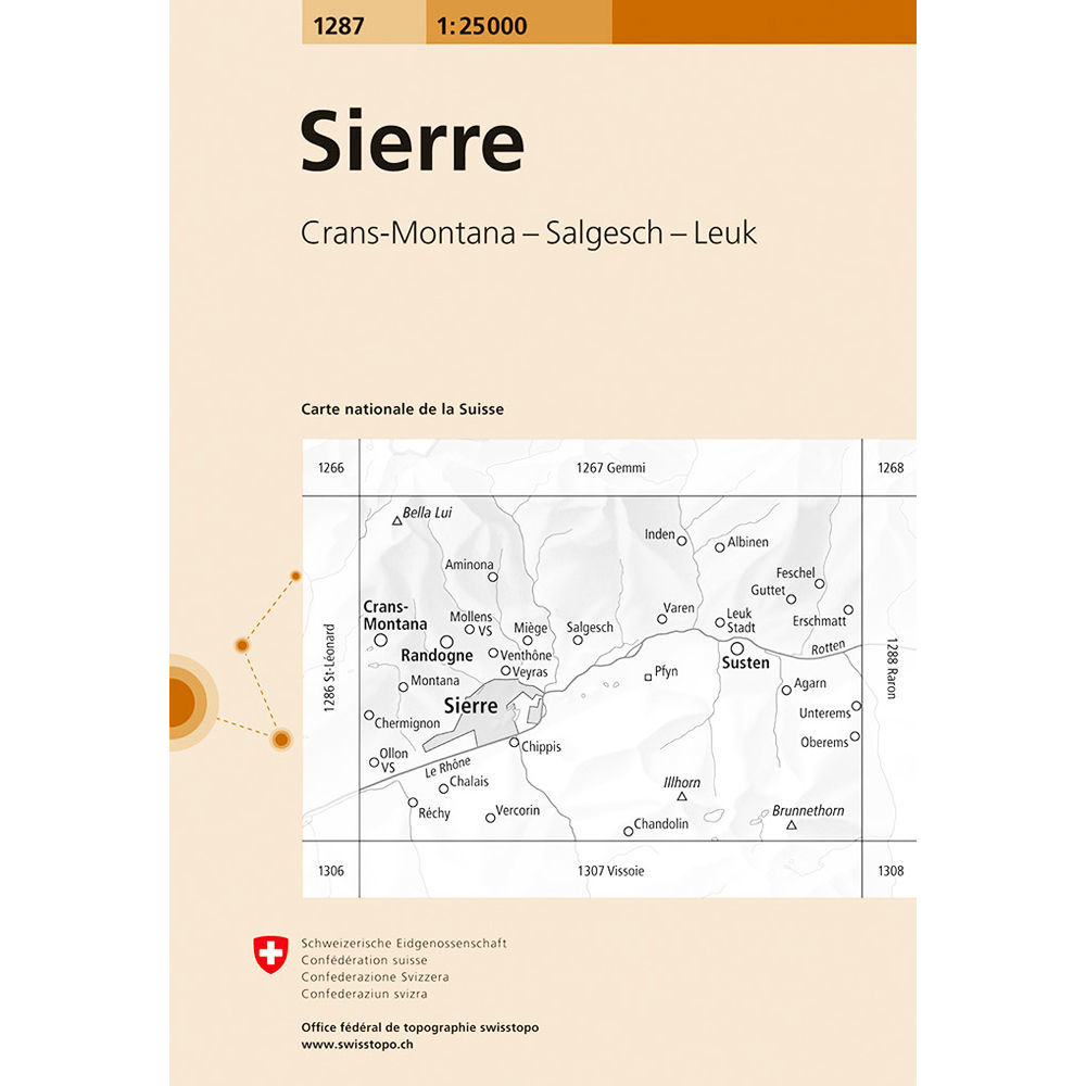 Swisstopo Swiss National Map 1:25 000