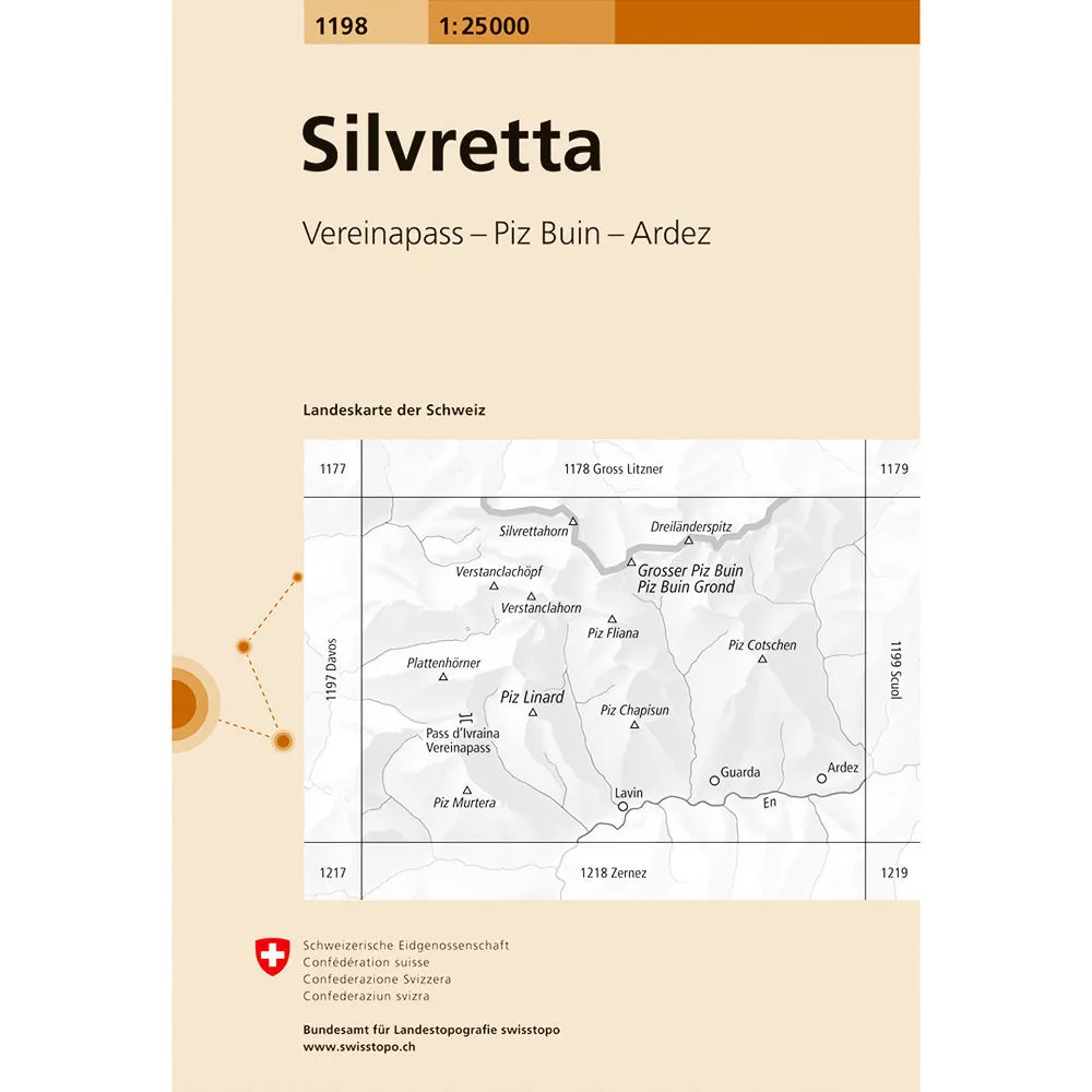 Swisstopo Swiss National Map 1:25 000