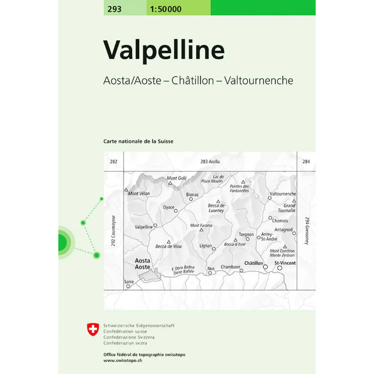 Swisstopo Swiss National Map 1:50 000