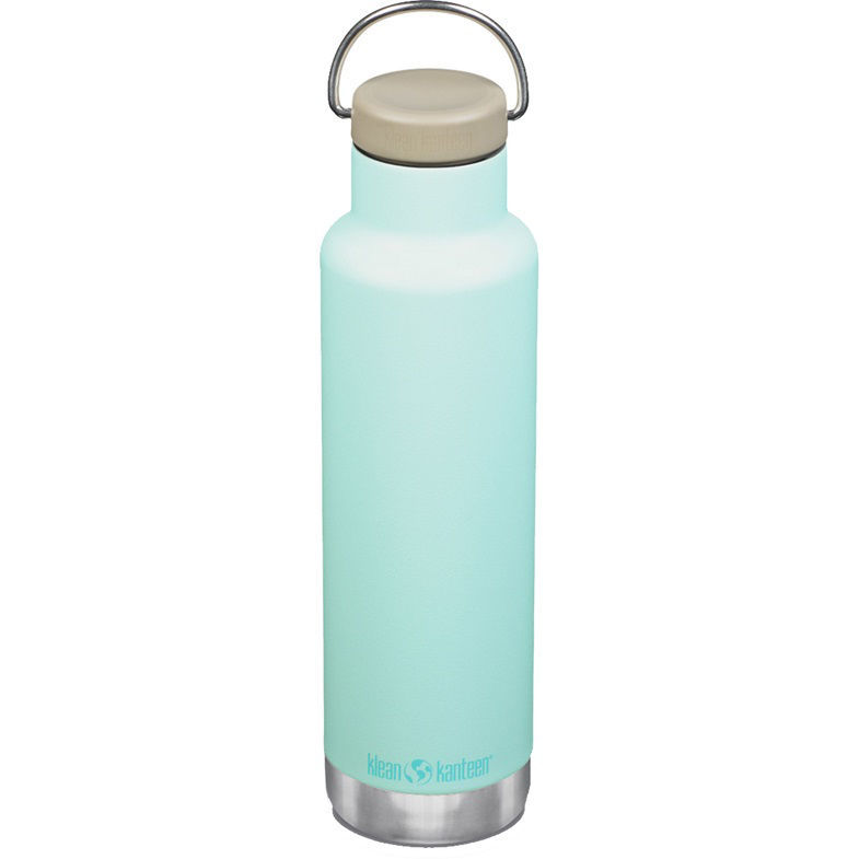 Klean Kanteen Vacuum Insulated Classic with Loop Cap in Blue Tint