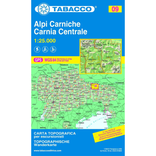 Tabacco Dolomites 1:25 000