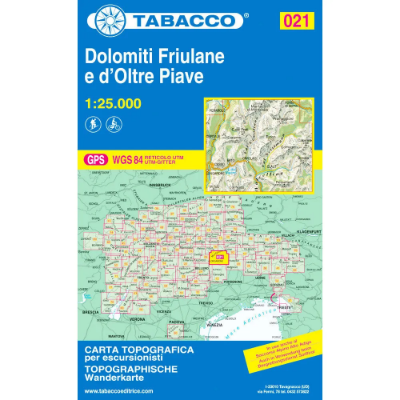 Tabacco Dolomites 1:25 000