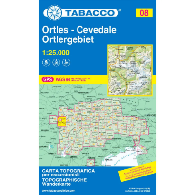 Tabacco Dolomites 1:25 000