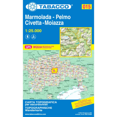 Tabacco Dolomites 1:25 000