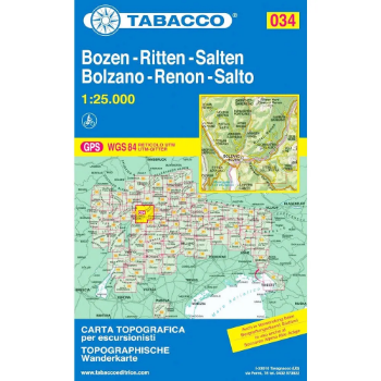 Tabacco Dolomites 1:25 000