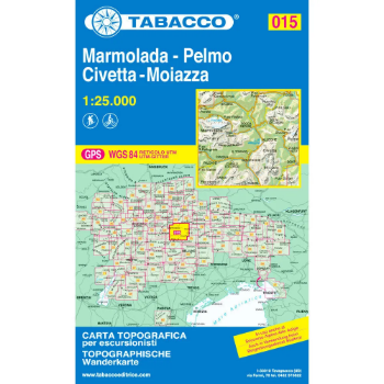 Tabacco Dolomites 1:25 000