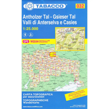 Tabacco Dolomites 1:25 000
