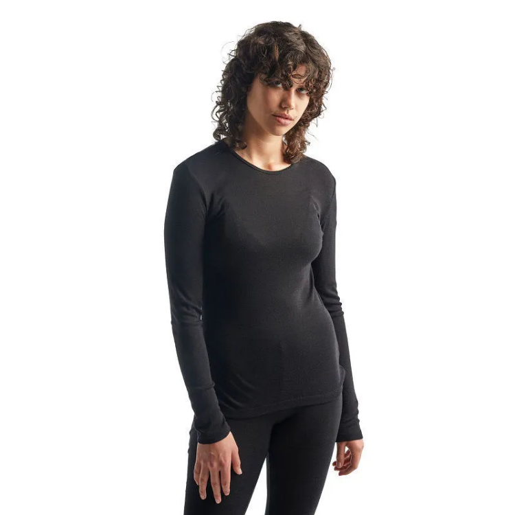 Icebreaker Women's Merino 175 Everyday Long Sleeve Crewe Thermal Top