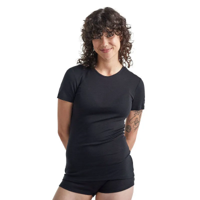 Icebreaker Women's Merino 175 Everyday Short Sleeve Crewe Thermal Top Icebreaker Women's Merino 175 Everyday Short Sleeve Crewe Thermal Top