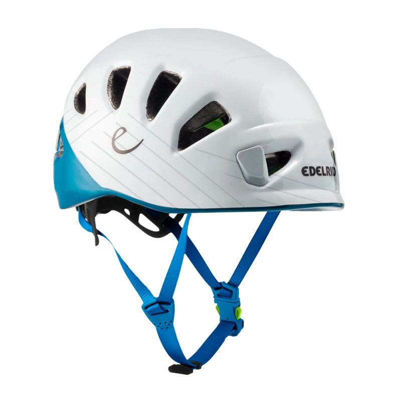 Edelrid Shield II Climbing Helmet in Petrol / Snow