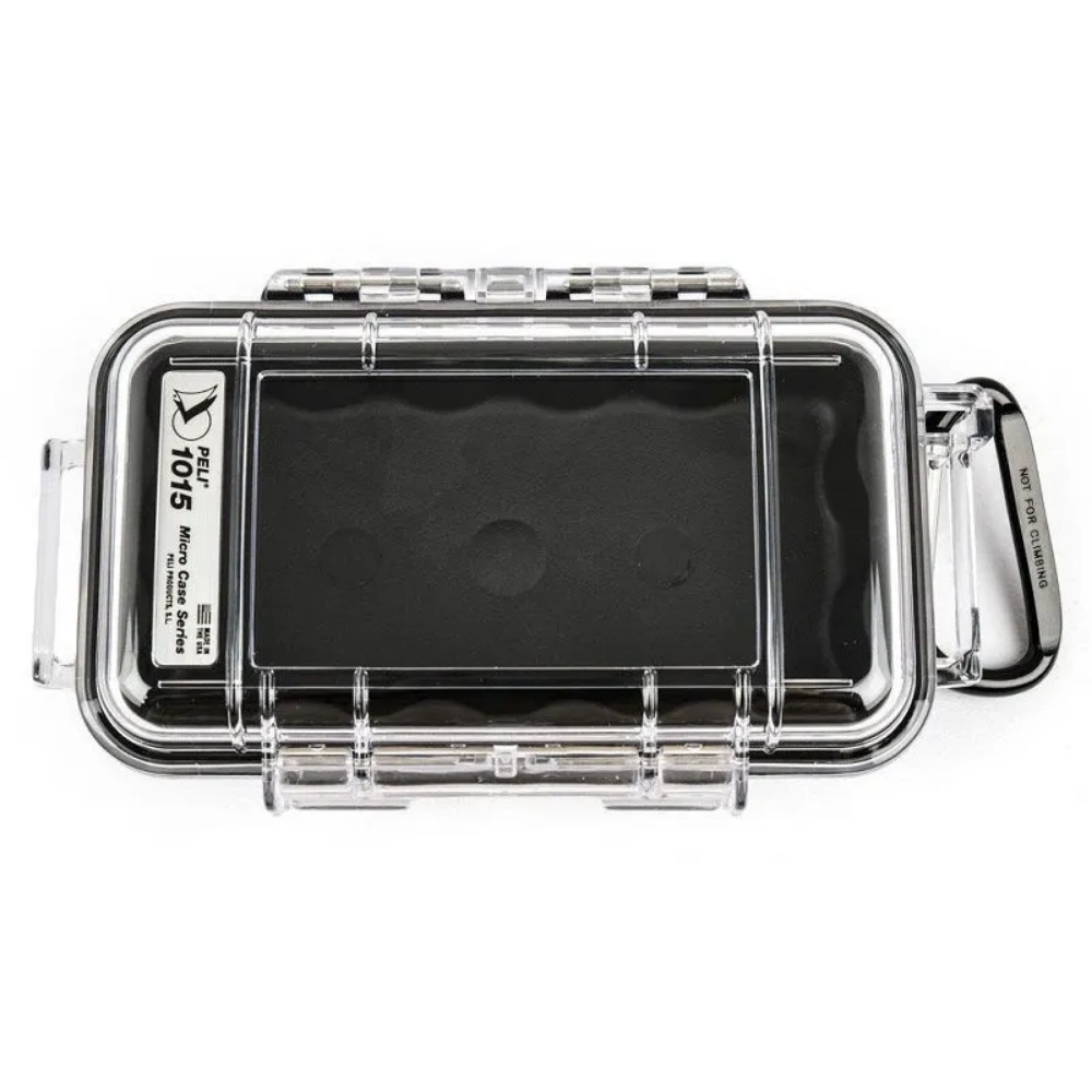 Peli Cases 1015 Microcase in Clear Black
