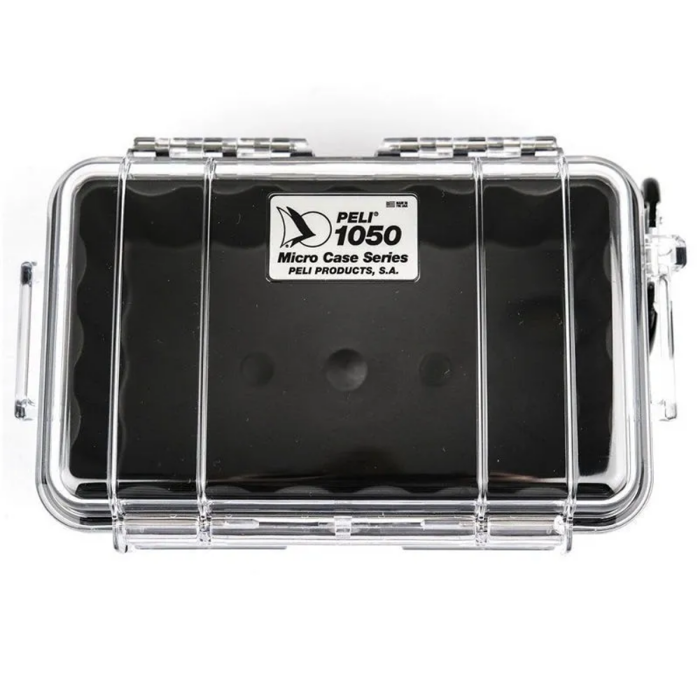 Peli Cases 1050 Microcase in Clear Black