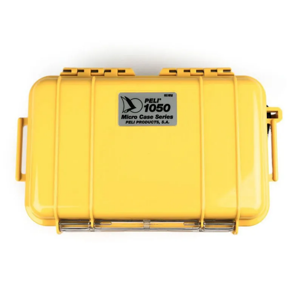 Peli Cases 1050 Microcase in Yellow