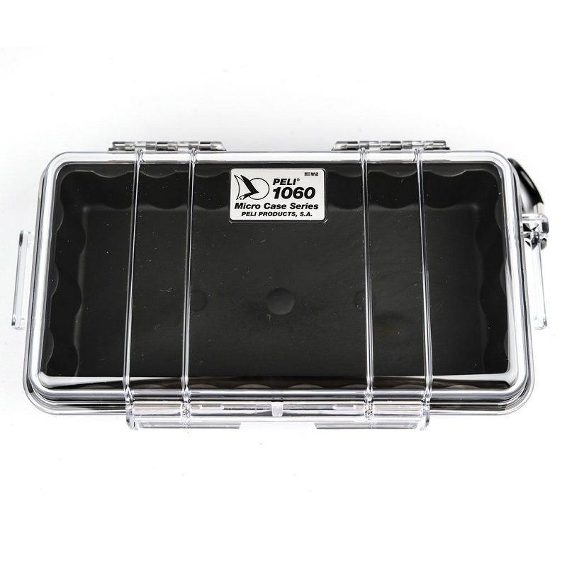 Peli Cases 1060 Microcase in Clear Black