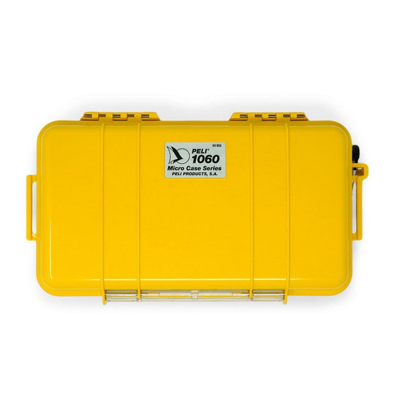 Peli Cases 1060 Microcase in Yellow