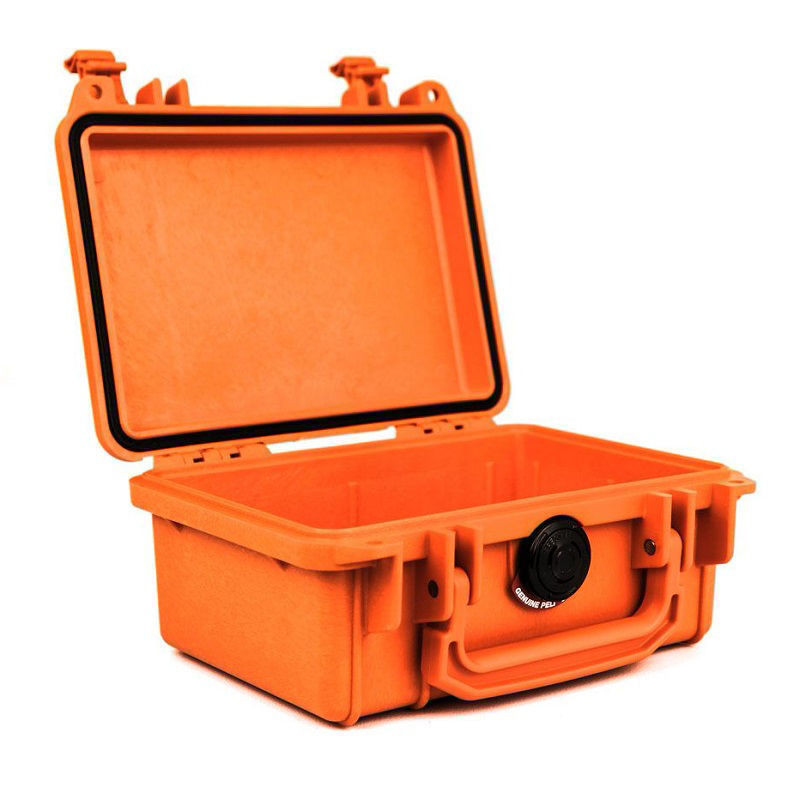 Peli Cases 1120 Protector Case Without Foam, Orange