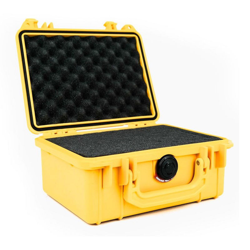 Peli Cases 1150 Protector Case With Foam, Yellow