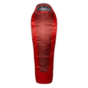 Rab Solar Eco 3 Sleeping Bag in Oxblood Red