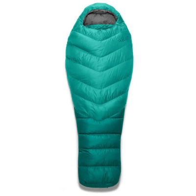 Rab Women's Alpine 600 Sleeping Bag in Peacock Green Rab Women's Alpine 600 Sleeping Bag in Peacock Green