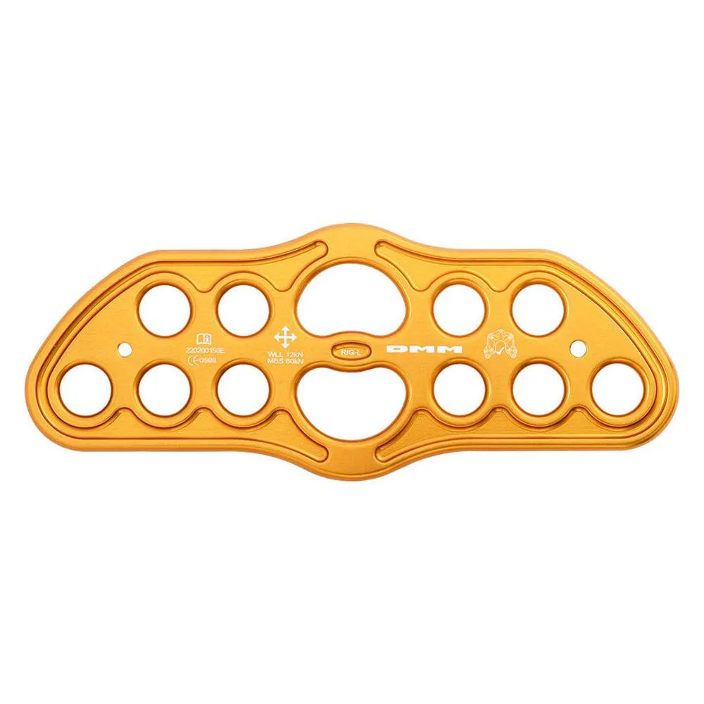 DMM Bat Rigging Plate Large Gold