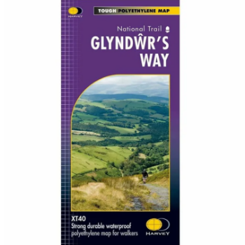 Harvey Maps National Trails - Long Distance Route 1:40 000 Glyndwr's Way