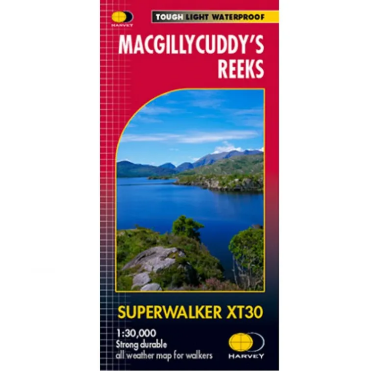 Harvey Maps Superwalker XT25 MacGillycuddy's Reeks