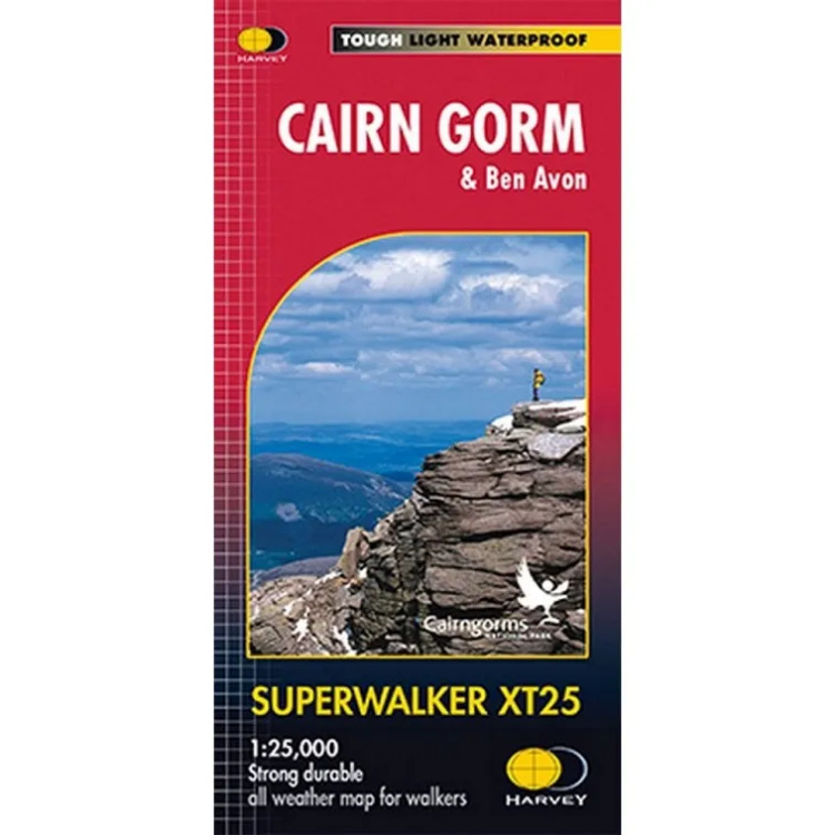 Harvey Maps Superwalker XT25 Cairngorm & Ben Avon