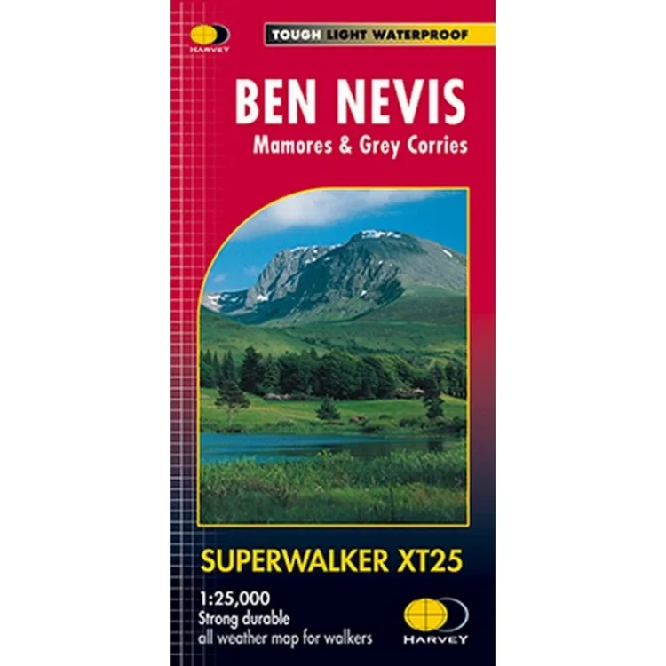 Harvey Maps Superwalker XT25 Ben Nevis