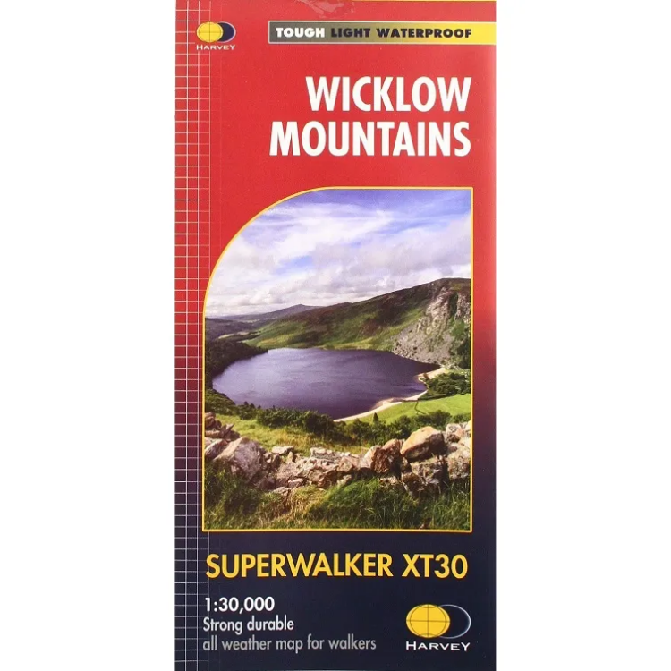 Harvey Maps Superwalker XT30 Wicklow Mountains