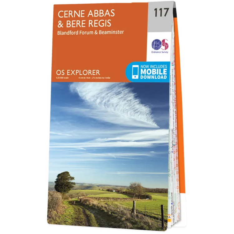 Ordnance Survey Explorer 1:25 000 117