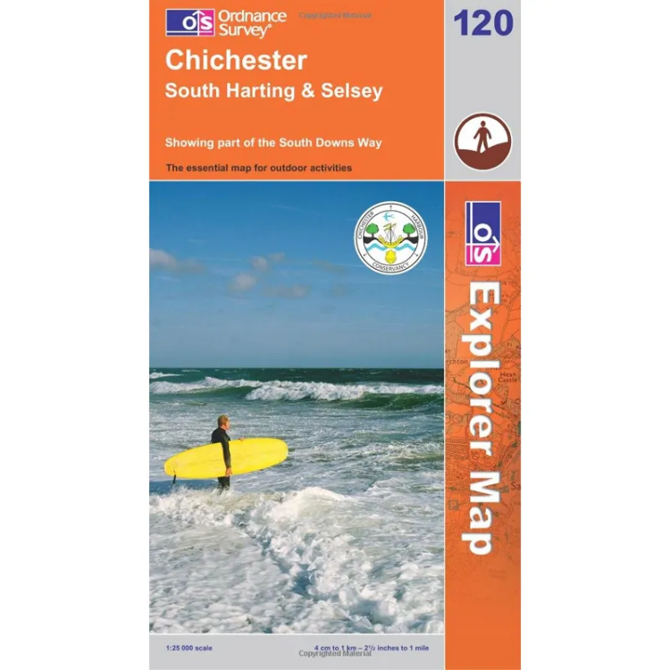 Ordnance Survey Explorer 1:25 000 120