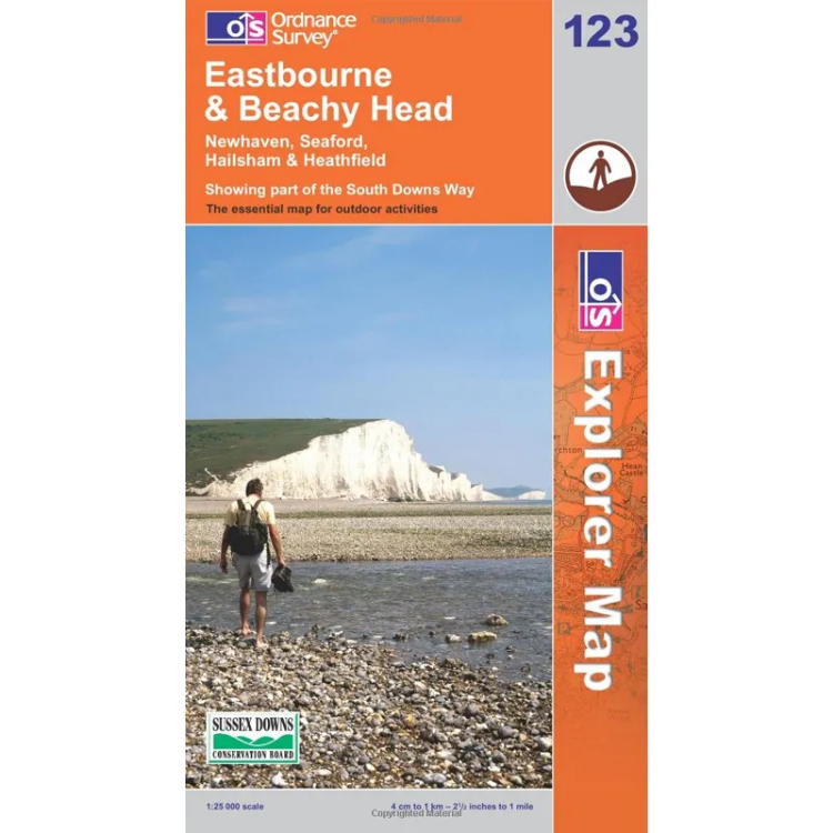Ordnance Survey Explorer 1:25 000 123