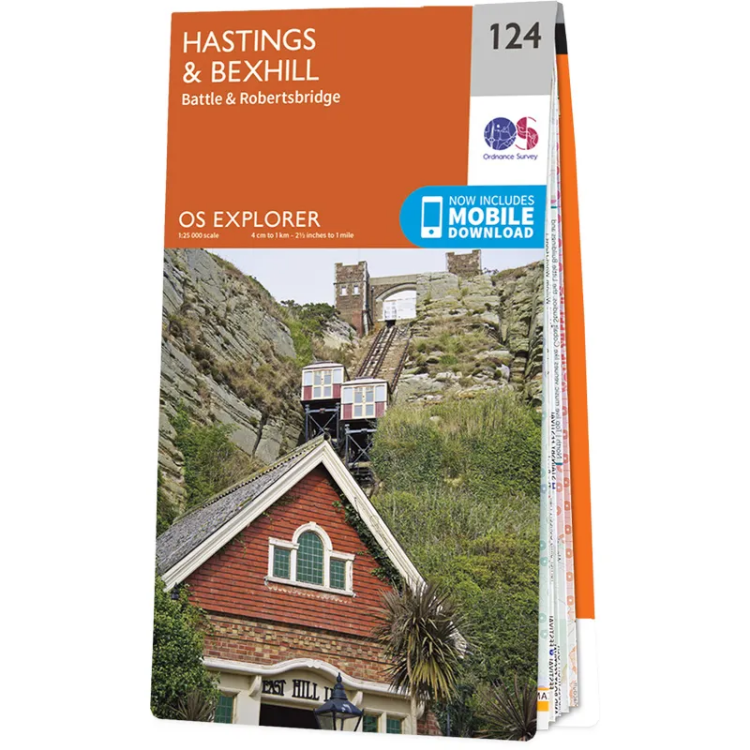 Ordnance Survey Explorer 1:25 000 124