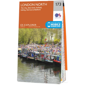 Ordnance Survey Explorer 1:25 000 173