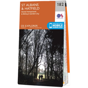 Ordnance Survey Explorer 1:25 000 182