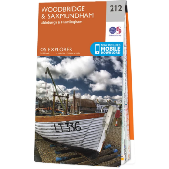 Ordnance Survey Explorer 1:25 000 212